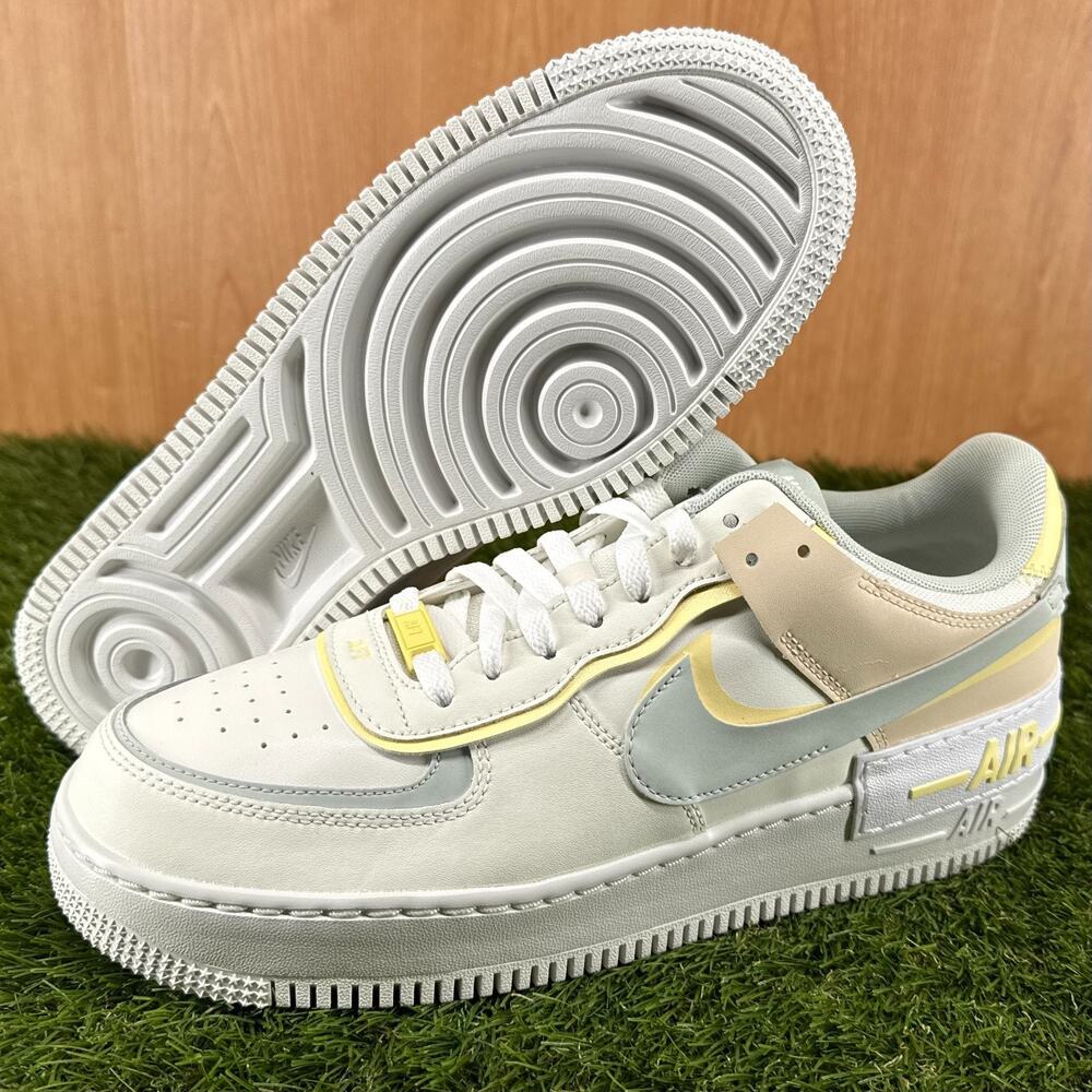 Nike Air Force 1 Low Shadow Sail Citron DR7883-101 Women’s 12 / Men's 10.5